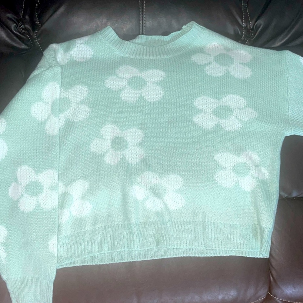 Mint Green Sweater